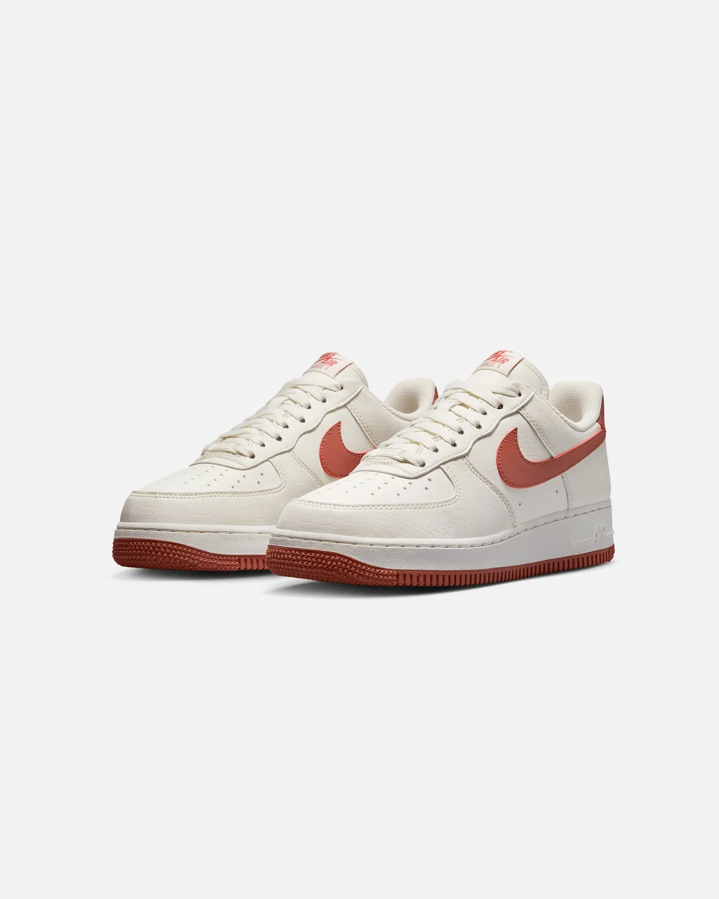Swift Path Reinforced toe cap Nike Women's Air Force 1 '07 Next Nature Sail/Canyon Pink
