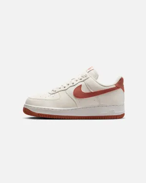 Nike Women's Air Force 1 '07 Next Nature Sail/Canyon Pink Stitch Free Construction