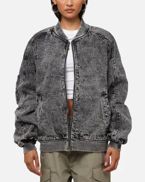 Cold Proof Saint Morta Flight Denim Jacket Black Stonewash