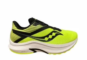 solid - color running shoes running in a polar area Saucony scarpa da corsa da uomo Axon S20657-56 citron