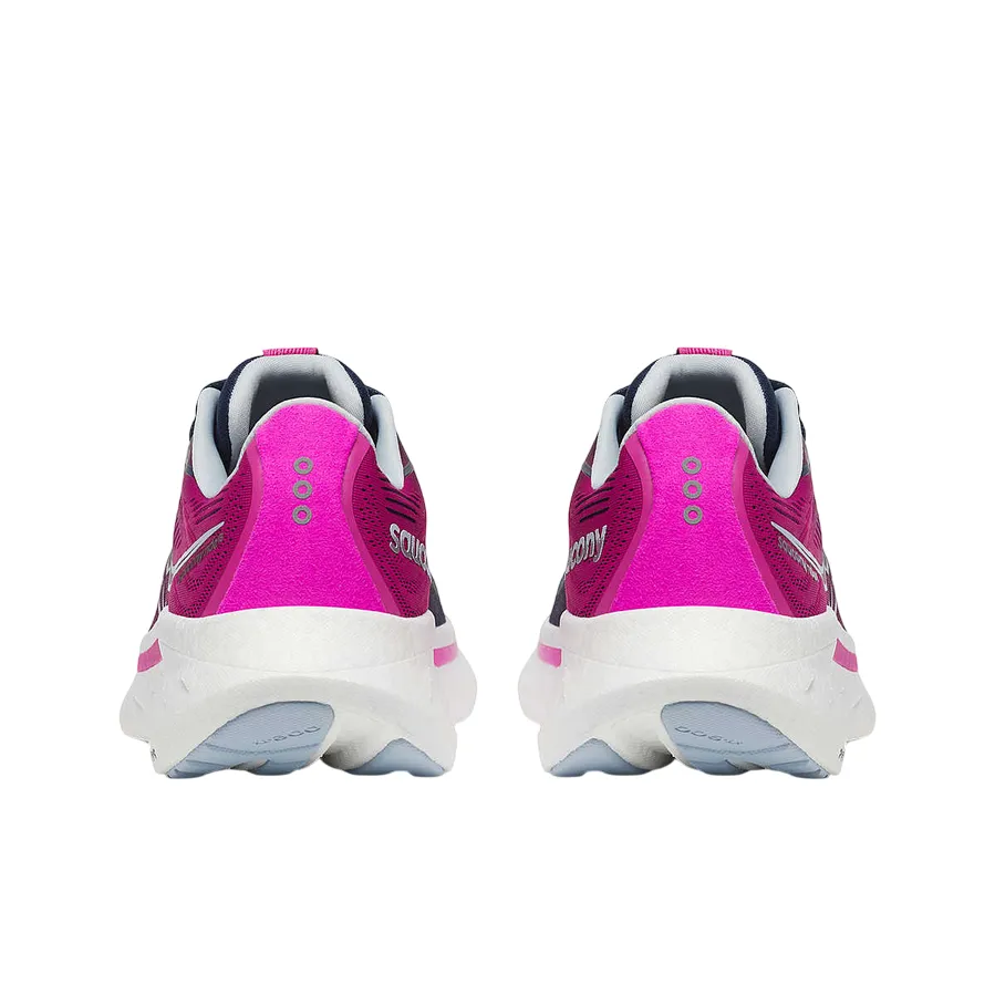 Saucony scarpa da corsa da donna Ride 18 S11000-160 blu-fucsia Outdoor shoes Neutral Stance