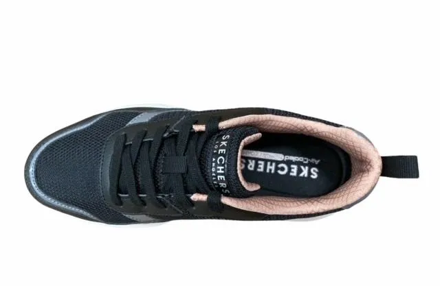 promotion - themed running wear Hyper Compression Foam Skechers Rovina Clean Sheen 155046/BLK black
