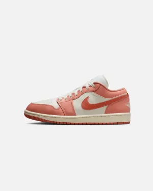 Hero Walk Padded collar Jordan Women's Air Jordan 1 Low Sail/Madder Root