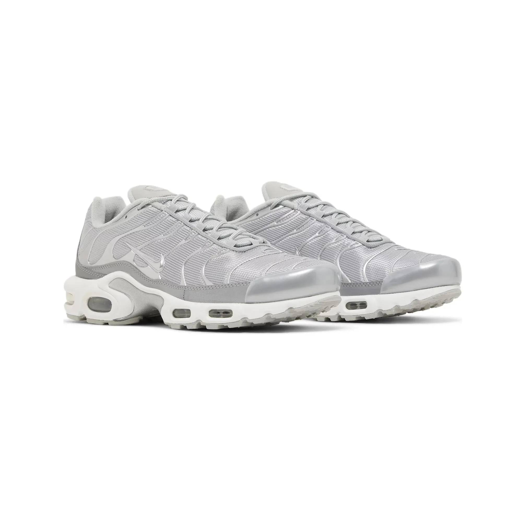 Air Max TN Plus 'Metallic Silver' (2023) Outdoor Adaptability Runners with Flat Feet