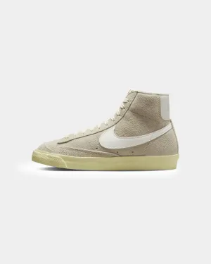 Nike Women's Blazer Mid '77 Vintage Light Bone/Sail Ventilated Mesh Cold Weather