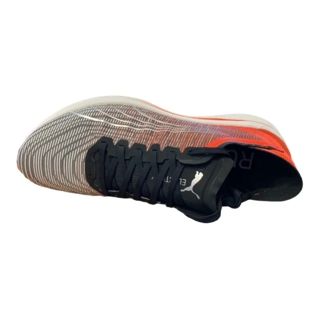 Puma scarpa da running uomo Electrify Nitro 195173 12 black-cherry tomato-white ice shoes Versatile Performance