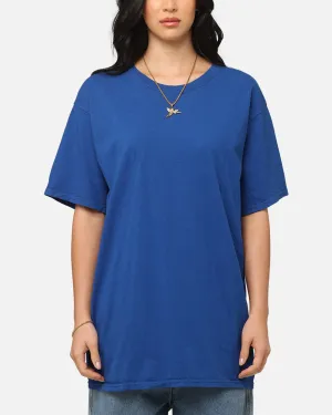Culture Kings Basic T-Shirt Cobalt Blue Personalized