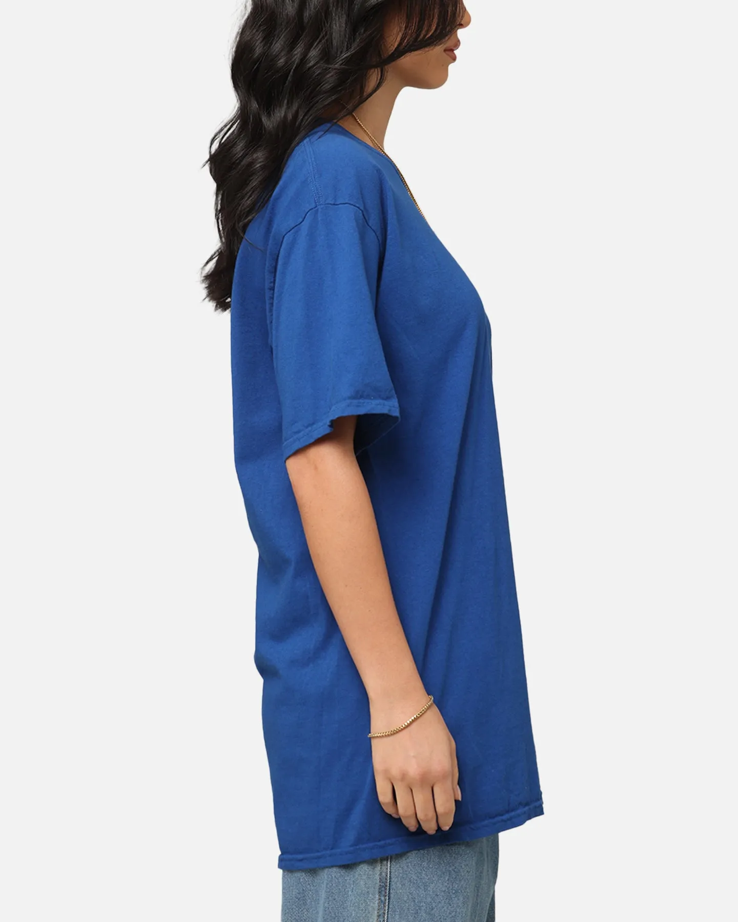 Cashmere combination Culture Kings Basic T-Shirt Cobalt Blue