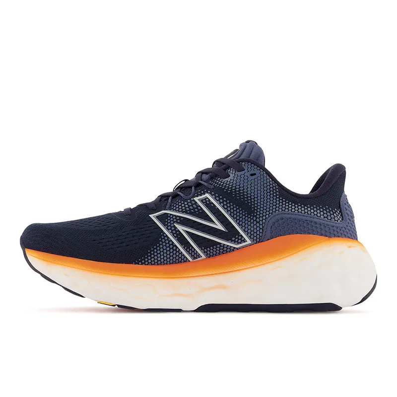 Fresh Foam More v3 - Eclipse with Vibrant Orange - Men's RippleTread