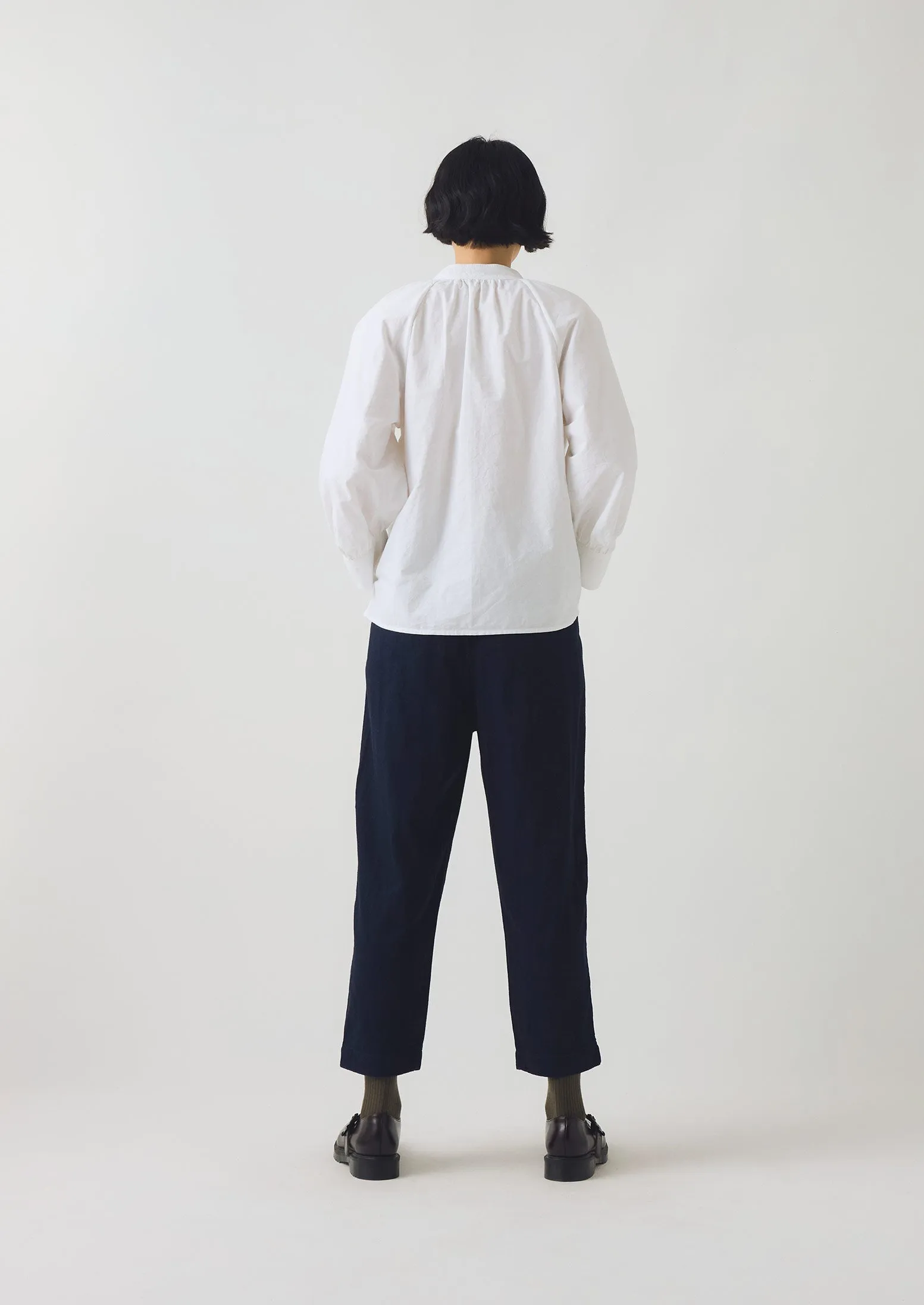 Active Design Alix Indigo Twill Pants | Indigo