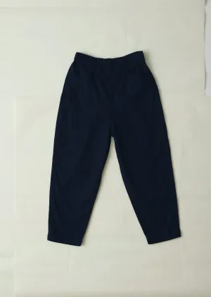 Low Bulk Material Alix Indigo Twill Pants | Indigo