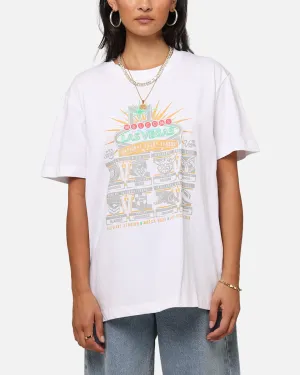 Tidwell NRL 2025 Las Vegas Round Sign T-Shirt White Colorfast Dye Summer Casual