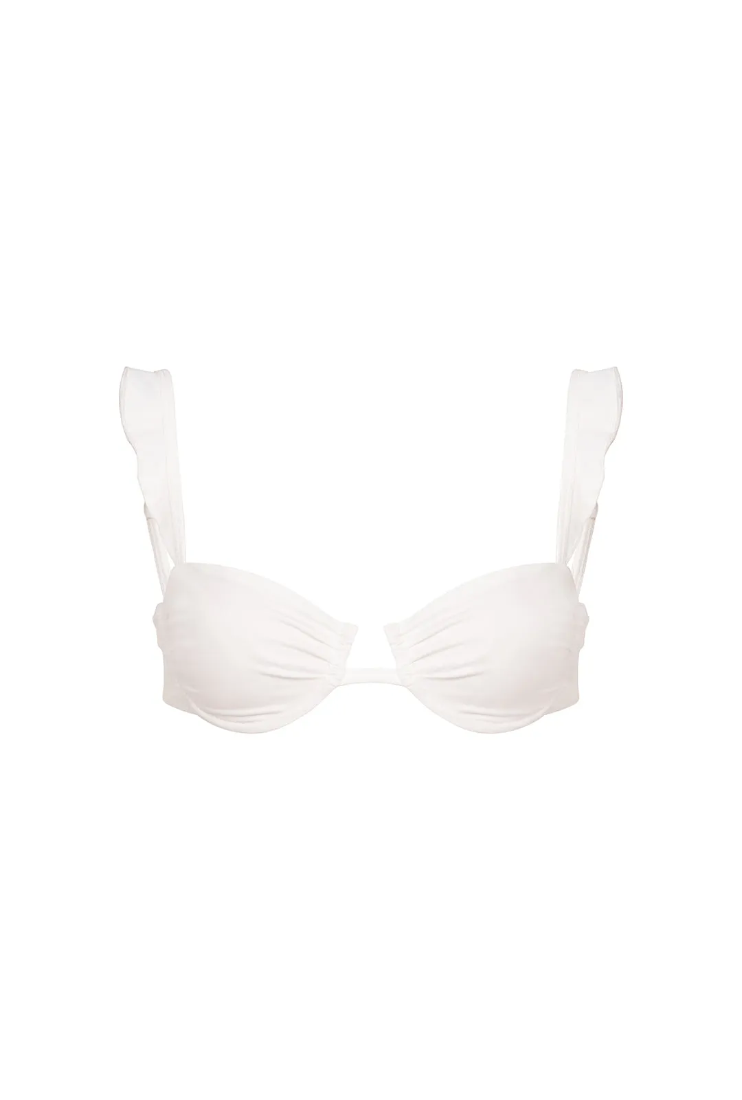 Waterfront Fun Holiday Adventure Mauritius Top - Bridal White