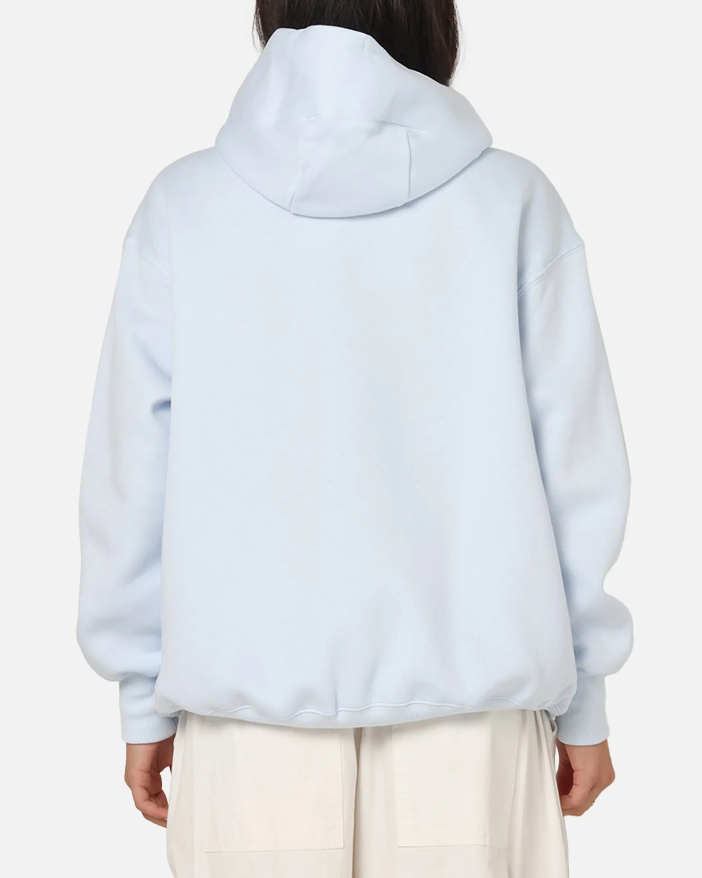 Nike Women's Sportswear Phoenix Fleece Oversized Pullover Hoodie Blue Senior