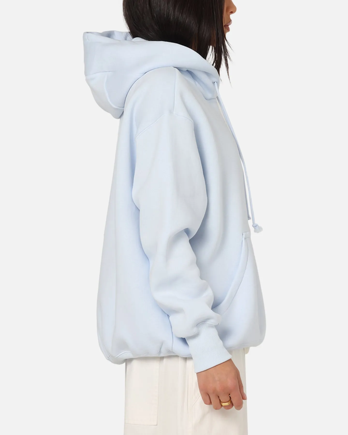Nike Women's Sportswear Phoenix Fleece Oversized Pullover Hoodie Blue Street Appeal