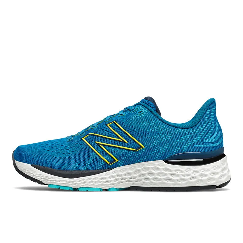 Fresh Foam 880v11 - Wave Blue with Virtual Sky - Men's Sustainable Synthetic Fabric