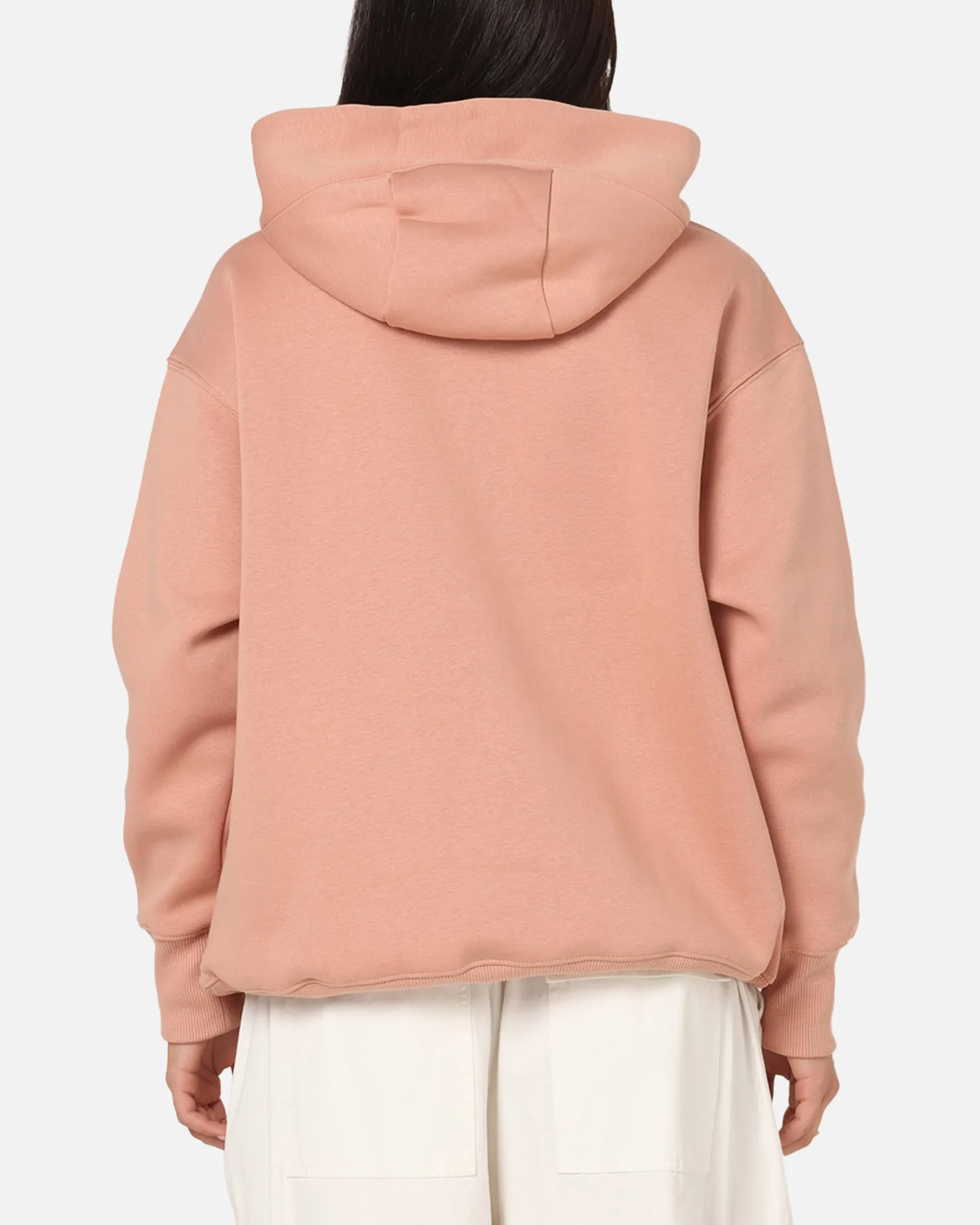 Street Look Wear Nike Women's Sportswear Phoenix Fleece Oversized Pullover Hoodie Rose Gold