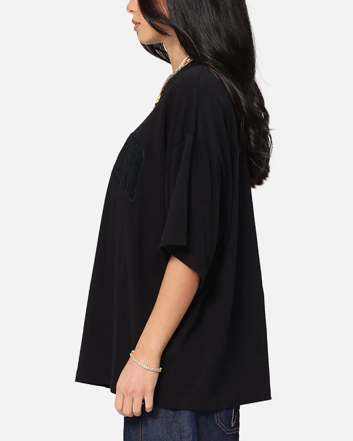 Hydrophobic coating EasyCareFinish Loiter Arch Premium Boxy T-Shirt Black
