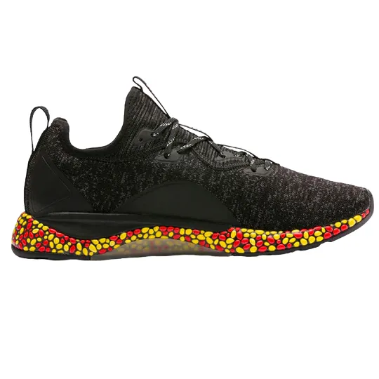 Puma scarpa da corsa da uomo Hybrid Runner 191111 12 nero fitness challenge shoe aim non - stretchy running option
