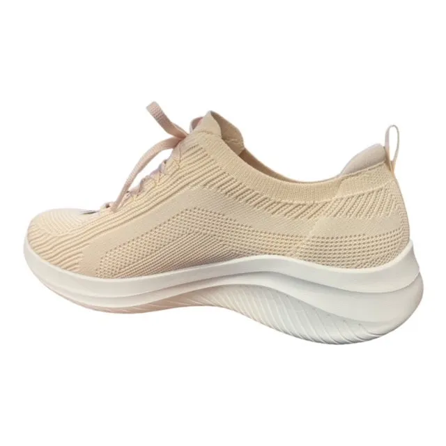 Skechers Ultra Flex 3.0 Big Plan 149854/NAT natural Lightweight TPU Frame running in dry weather