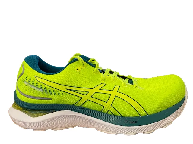 running in ultra - marathons shoes Asics scarpa da corsa da uomo Gel Cumulus 24 1011B366 750 giallo verde