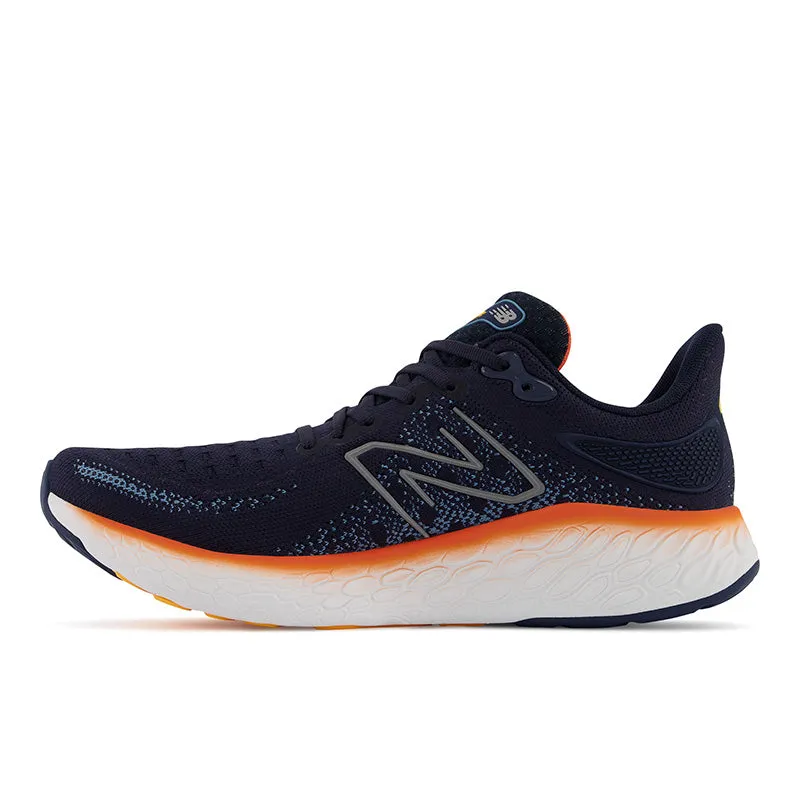 Fresh Foam X 1080v12 - Eclipse with Vibrant Orange and Spring Tide spandex running wear international - themed running gear