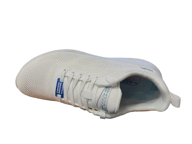 Non Restrictive Tongue Skechers scarpa sneakers da donna Bob Squad Chaos Face Off 117209/OFWT bianco latte