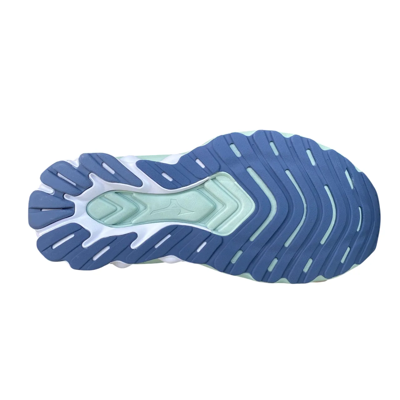 Mizuno scarpa da corsa da donna Wave Skyrise 6 J1GD250921 grigioceleste-menta-viola comfort - brand shoes Foam Pod Configuration