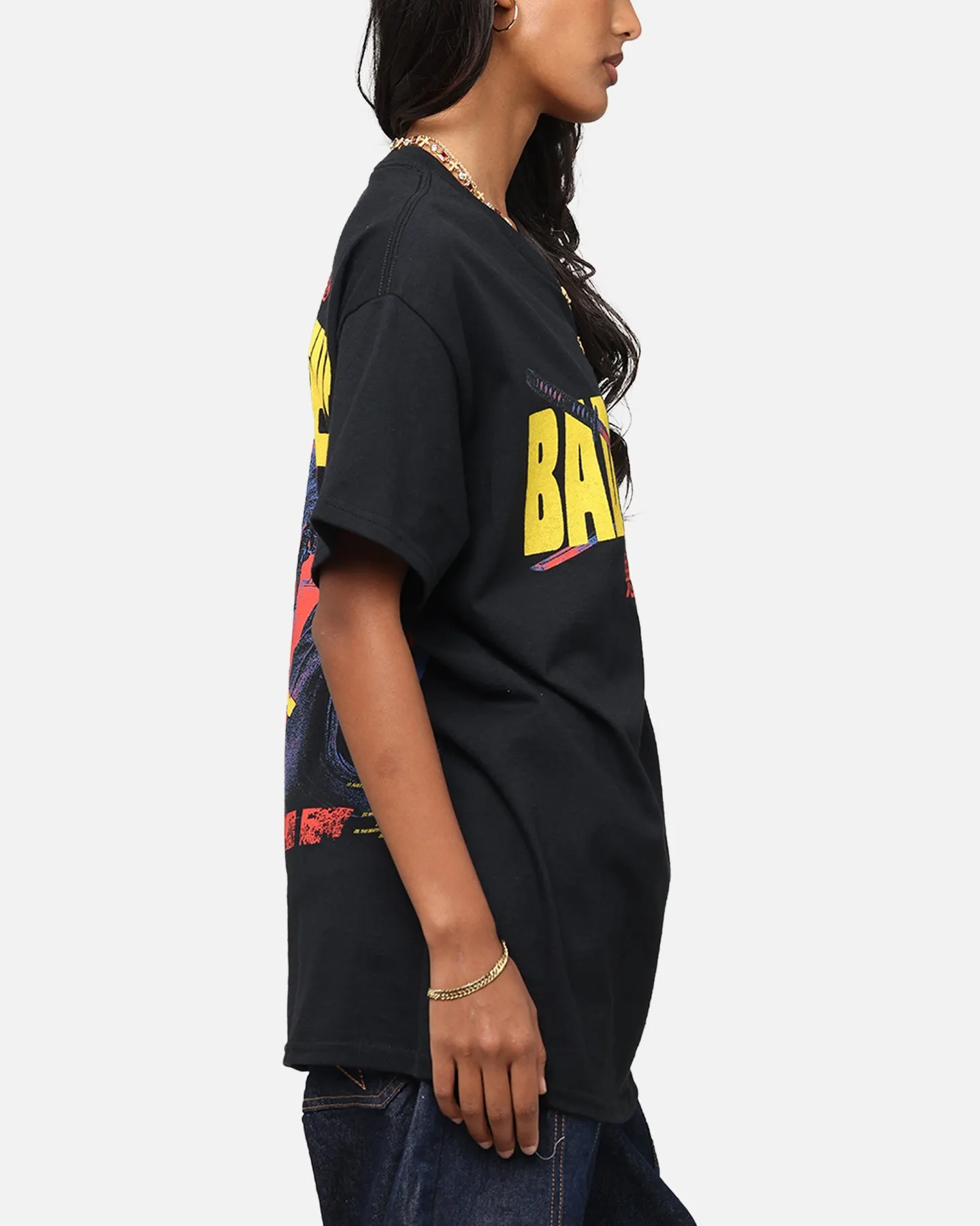 Comfy Choice Bad Omens Samurai Girl T-Shirt Black
