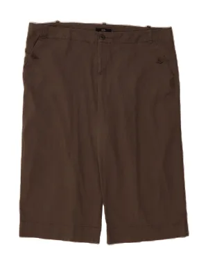 Hiking shorts MOSSIMO Womens Bermuda Shorts US 18 2XL W42  Brown Cotton