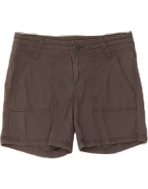 Beach essential ElasticHem PRANA Womens Chino Shorts US 4 Small W30  Grey Cotton