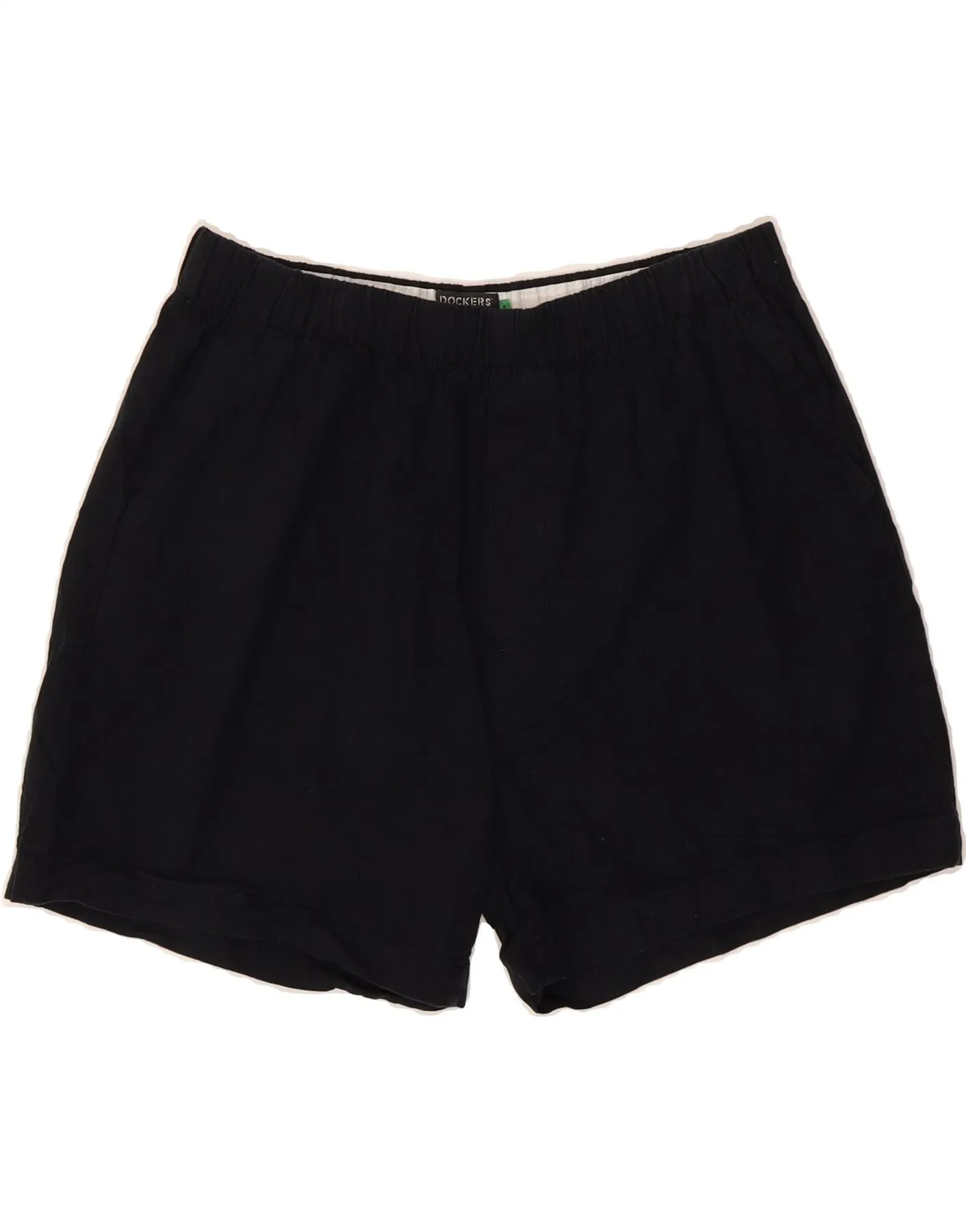 Sports use DOCKERS Womens Chino Shorts Medium W30 Navy Blue Cotton