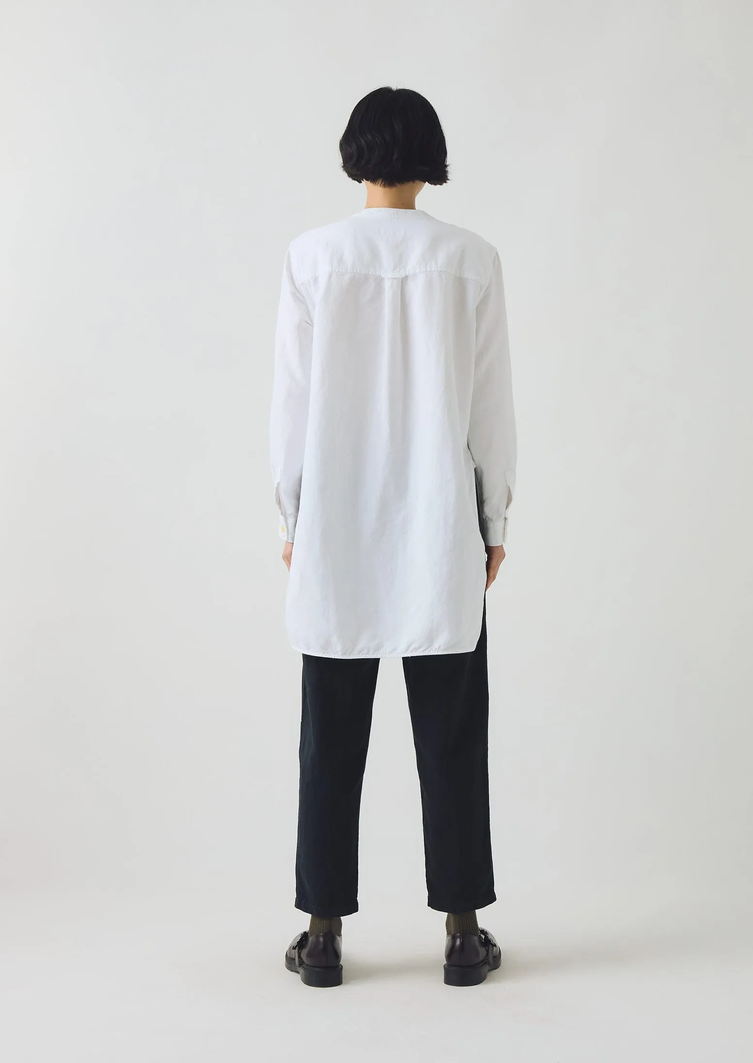 Alix Cotton Linen Pants | Slate Navy Cozy Fit Adjustable loop