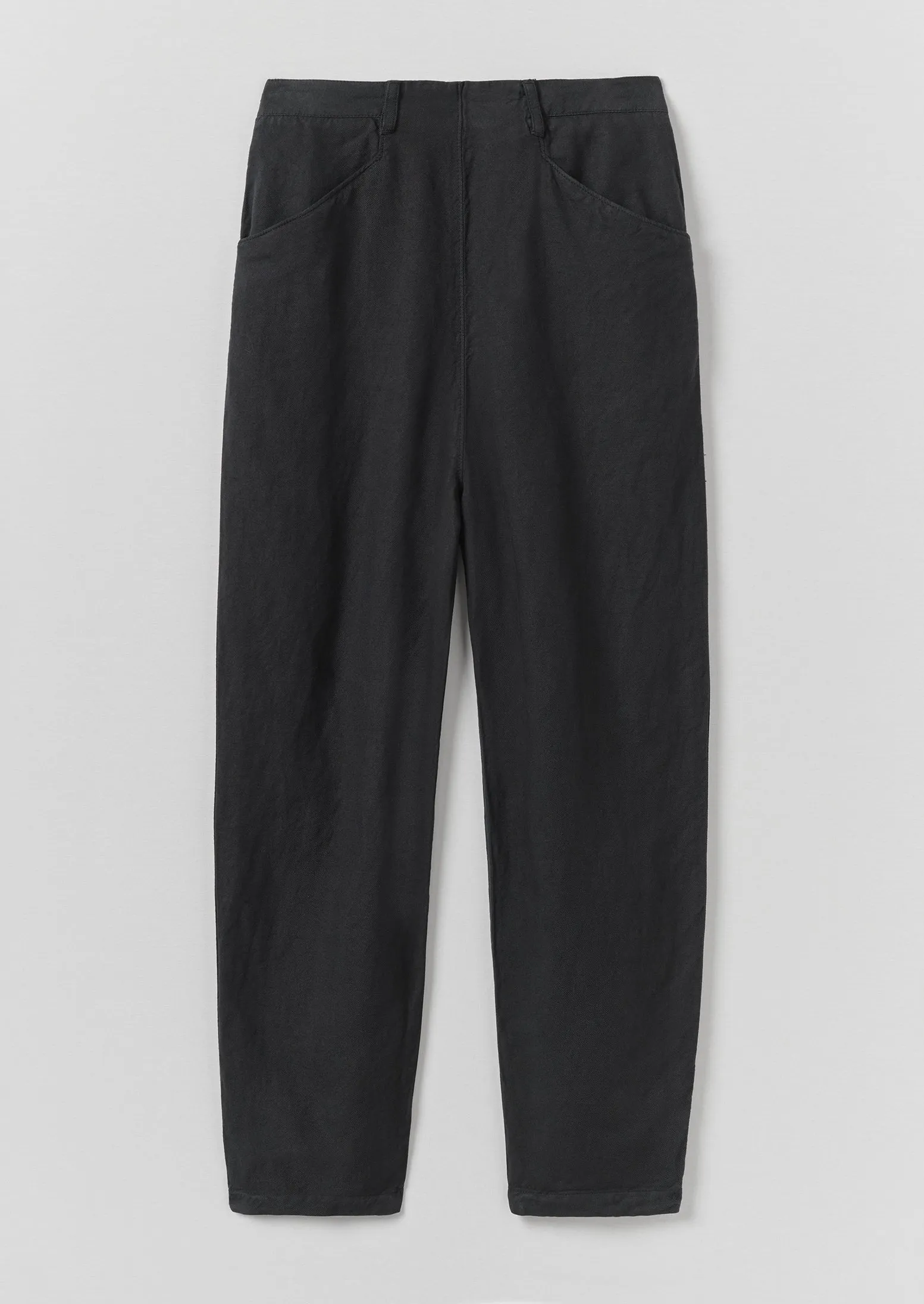 All Weather Comfort Alix Cotton Linen Pants | Slate Navy