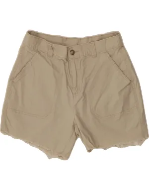 Fleece Lining personalized option EDDIE BAUER Womens Chino Shorts US 6 Medium W28  Beige Cotton