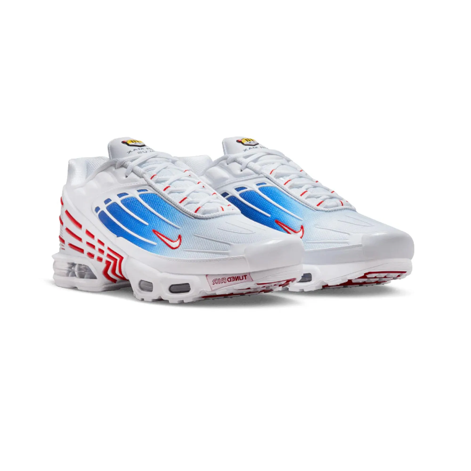 Air Max Plus 3 'White Red Blue' (2023) sand running wear 3D - mesh shoes