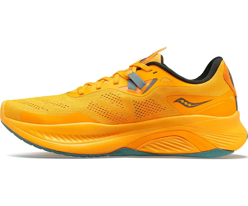 Saucony scarpa da corsa da uomo Guide 15 S20684 30 giallo oro Eco Friendly Recycled Material adjustable - lace shoes