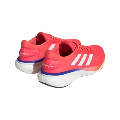 Urban fitness Adidas Scarpa da corsa da uomo Supernova 2.0 HQ9937 rosso solare bianco blu