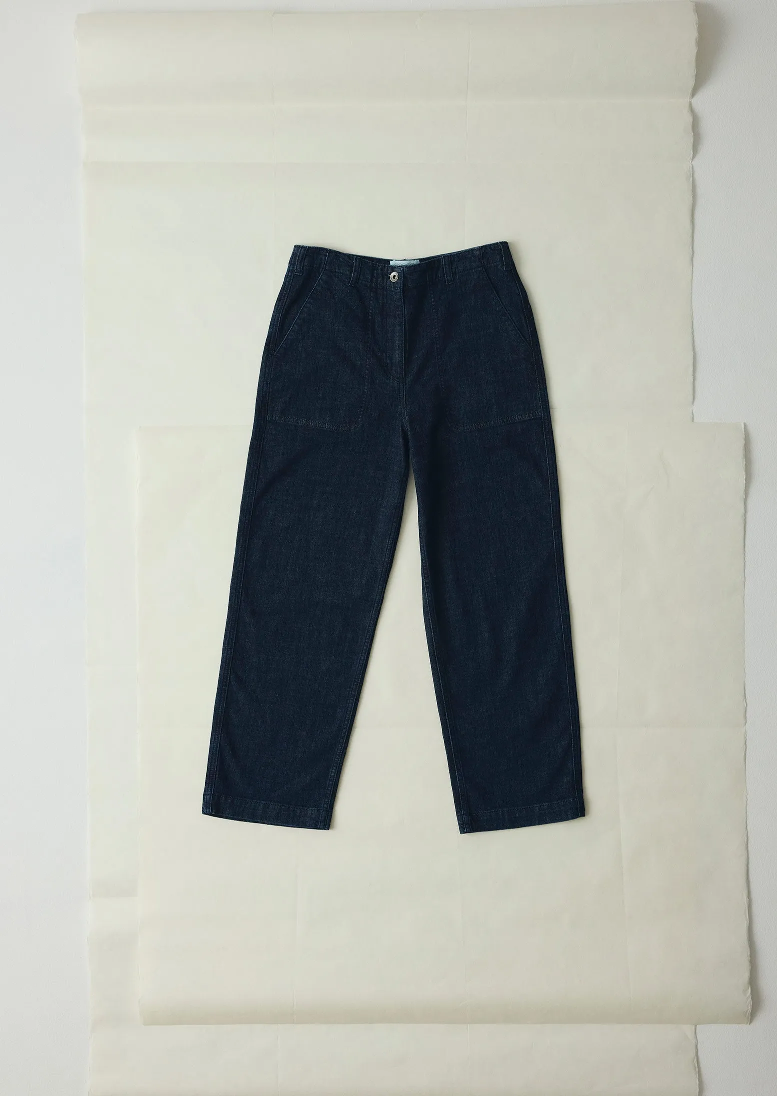 Adventure Ready Ashley Organic Cropped Jeans | Indigo