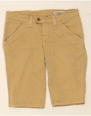 Anti Slip Grip Technology Warm Weather Wear JECKERSON Womens Casual Shorts W26 Small Beige Cotton