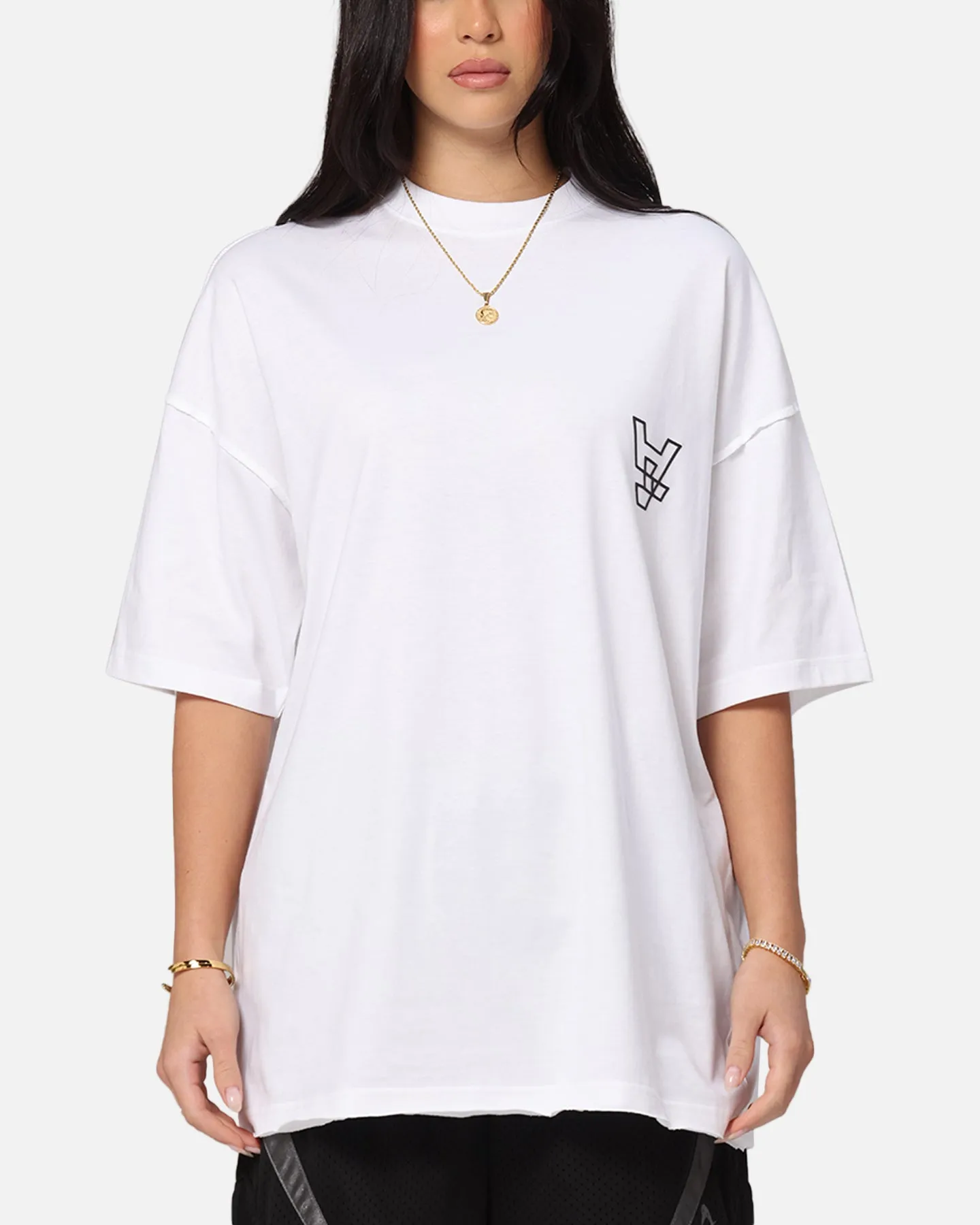 Versatile Look The Anti Order XY Aesthetic Non Seam T-Shirt White/Black