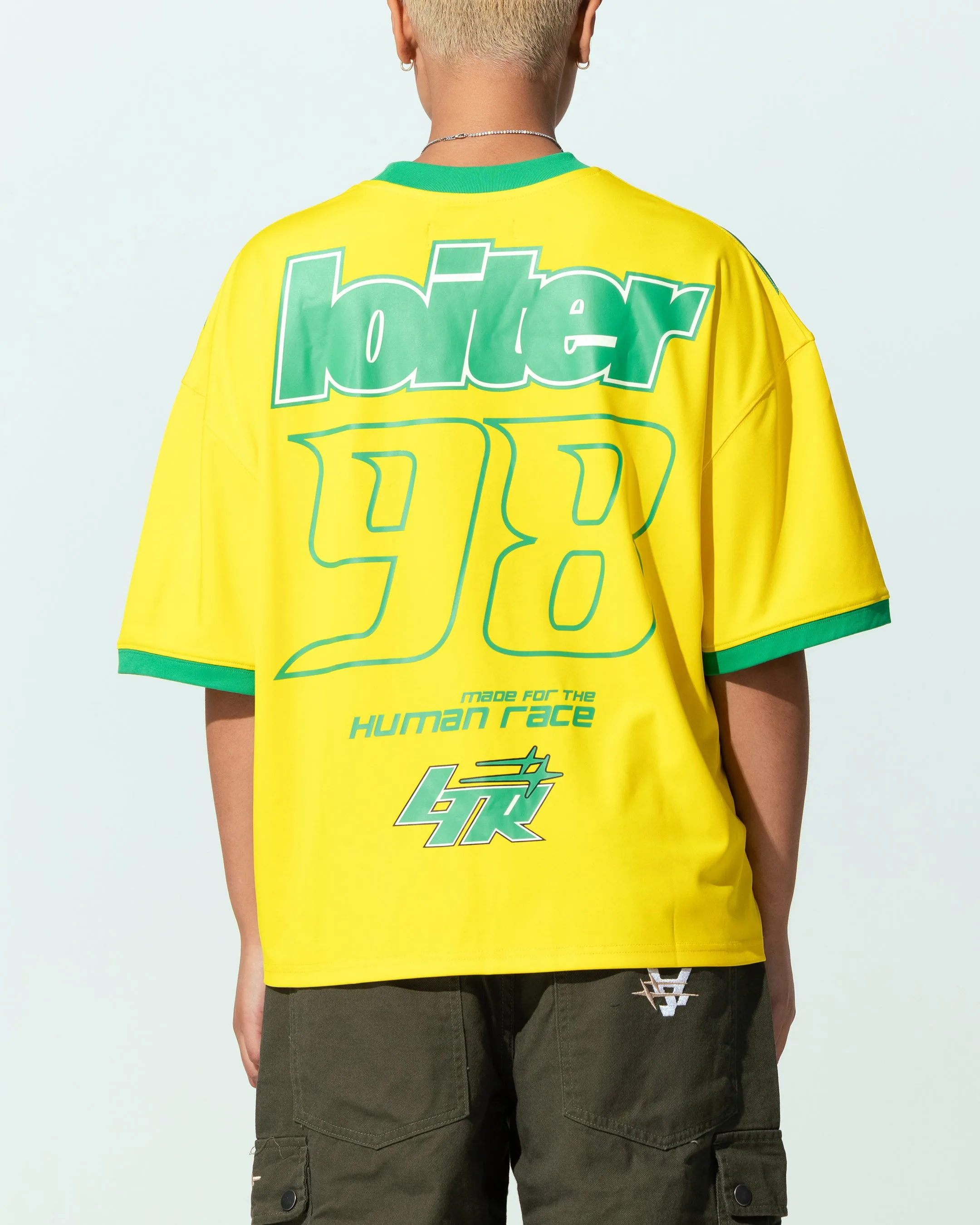 Loiter Tournament Jersey Yellow/Green Party fun