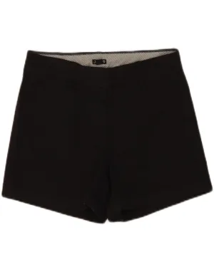 J. CREW Womens Chino Shorts US 2 XS W28  Black Cotton Cooling Effect