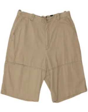 EDDIE BAUER Womens Legend Chino Shorts US 12 Large W31  Beige Cotton Smart Look Chill Mode