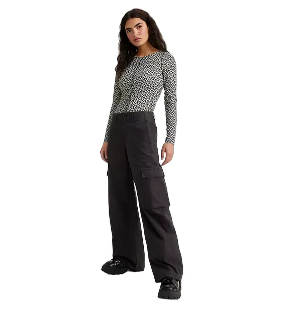 Breathable Classic Wear Eco Friendly Everyday Gym Ready Levi's Pantalone cargo Oversize A60770003 nero