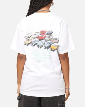 Huf X Toyota Timeline T-Shirt White Non Iron Finish