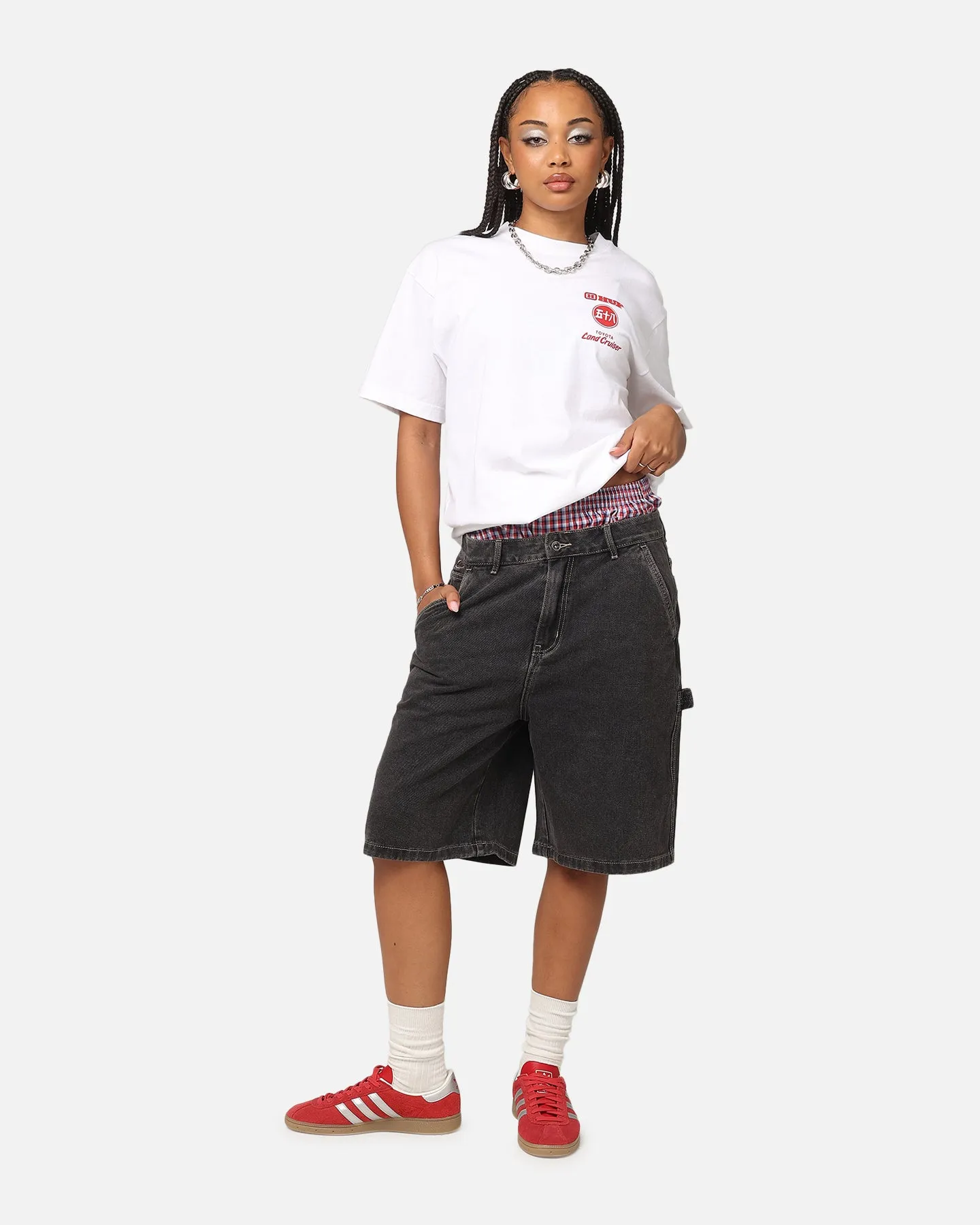 Huf X Toyota Timeline T-Shirt White Soft and Relaxed Standard Body Fit