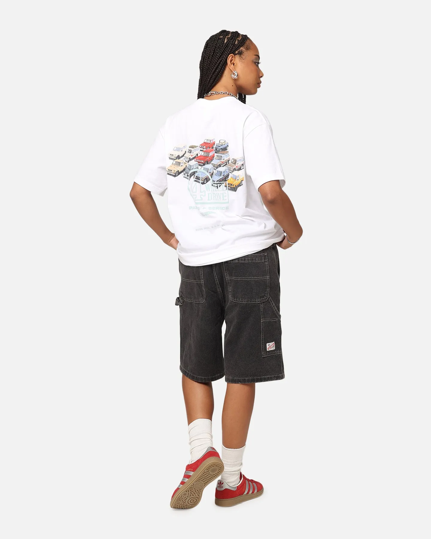 Eco Certified Fiber Comfort and Breathable Huf X Toyota Timeline T-Shirt White