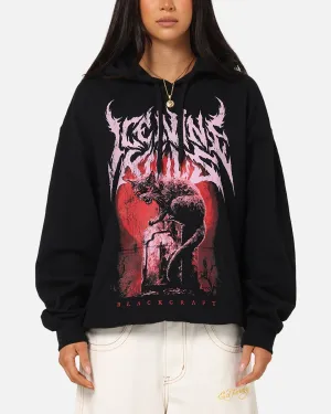 Heavyweight Option Ice Nine Kills Cat Tombstone Hoodie Black