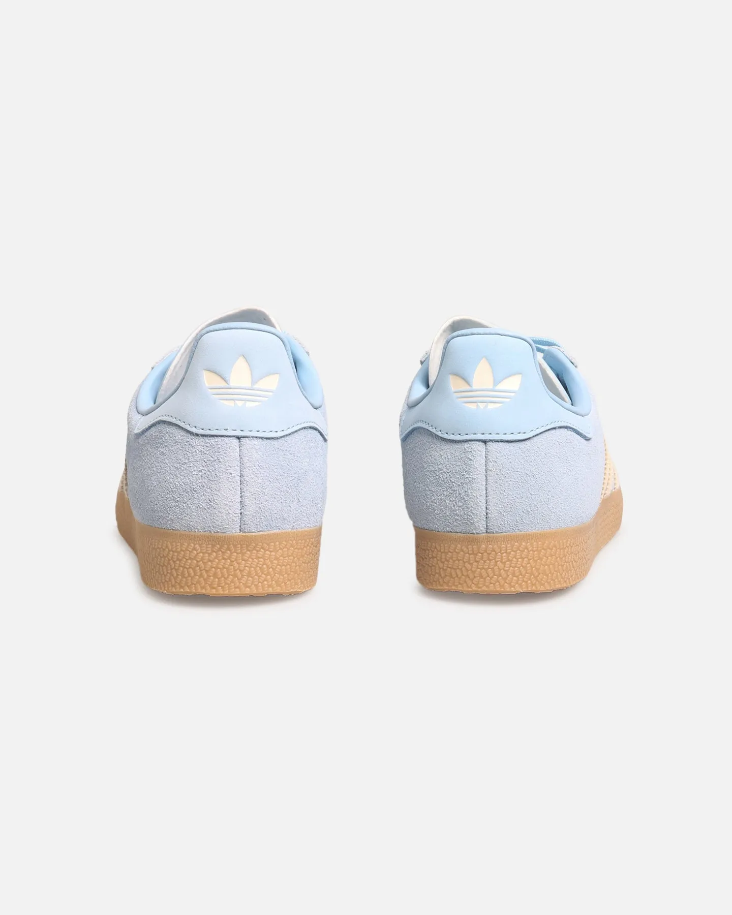Flexible Outsole Construction Track Run Adidas Women's Gazelle Clear Sky